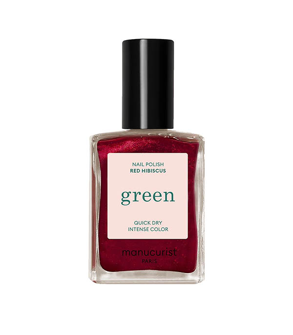 Nail polish Green Red Hibiscus Manucurist