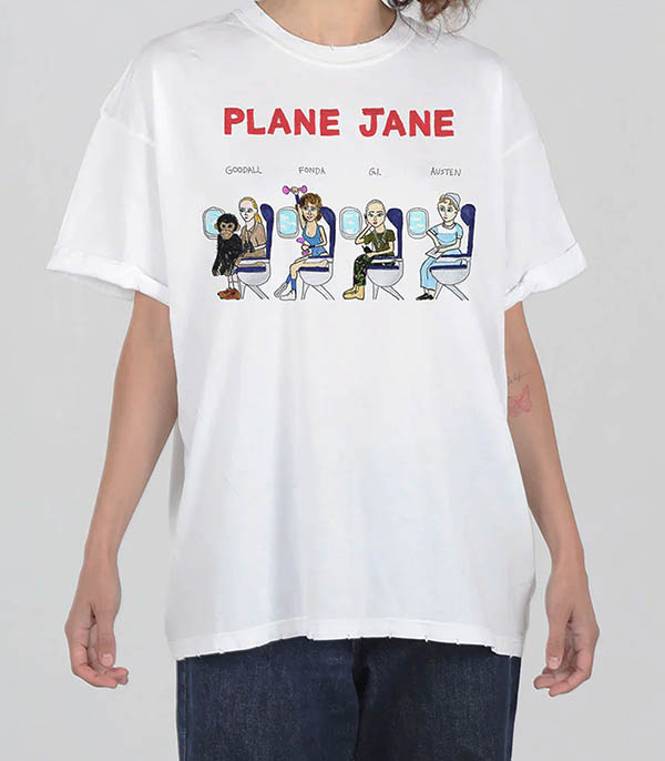 Plane Jane T-shirt UNFORTUNATE PORTRAIT