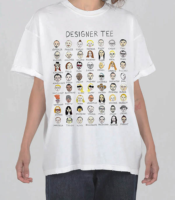 Tee-shirt Designer UNFORTUNATE PORTRAIT