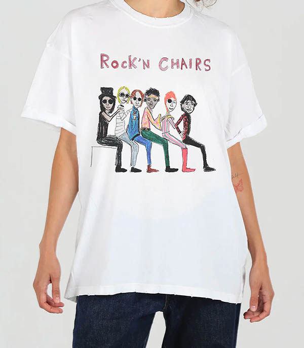 Rock'n chairs UNFORTUNATE PORTRAIT T-shirt