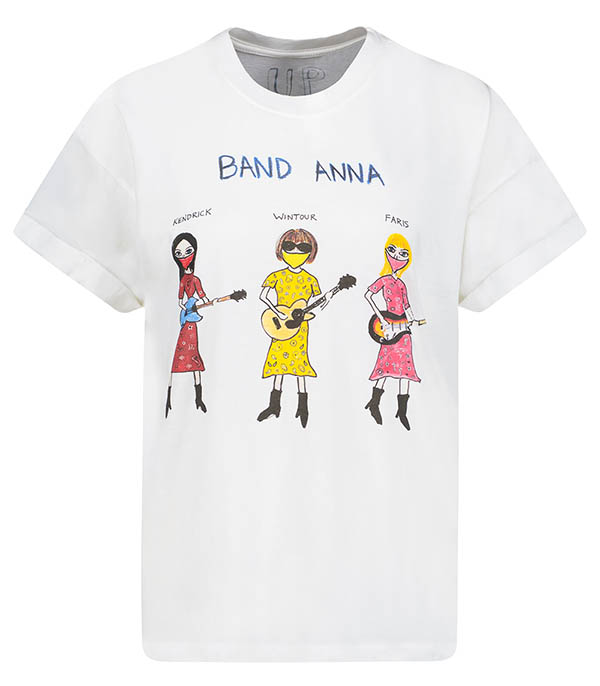 Tee-shirt Band Anna UNFORTUNATE PORTRAIT - Taille XS