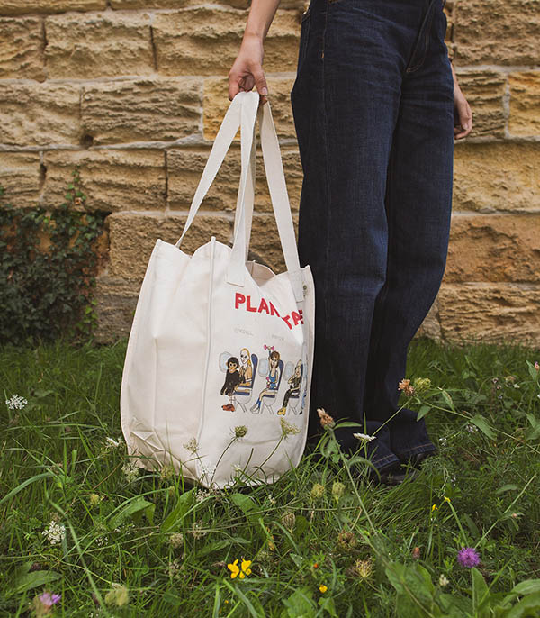 Tote bag Plane Jane UNFORTUNATE PORTRAIT