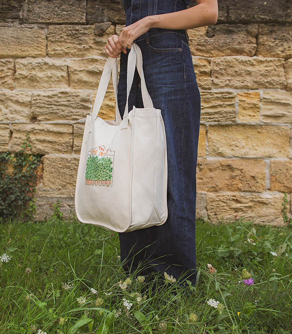 Tote bag Home De'Pot UNFORTUNATE PORTRAIT