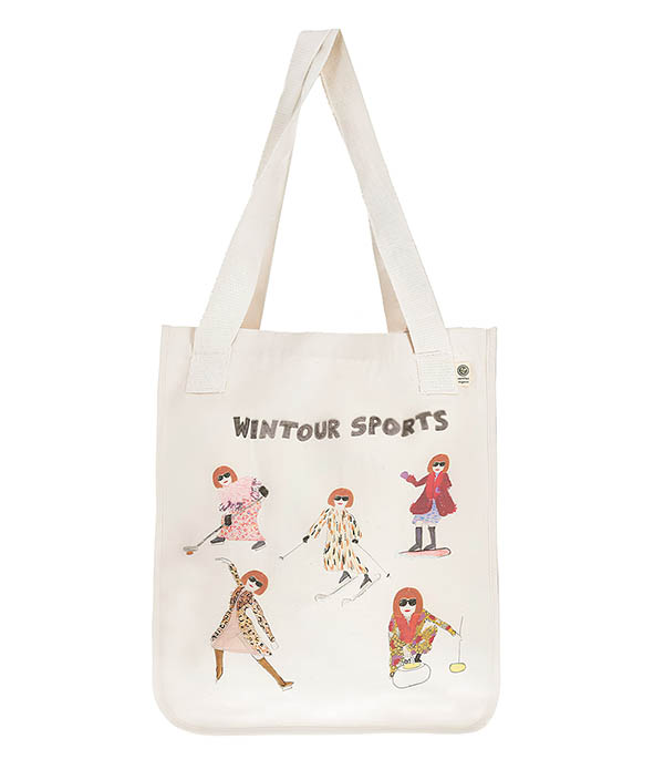 Tote bag Wintour Sports UNFORTUNATE PORTRAIT