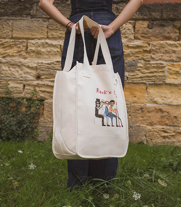 Tote bag Rock'n chairs UNFORTUNATE PORTRAIT