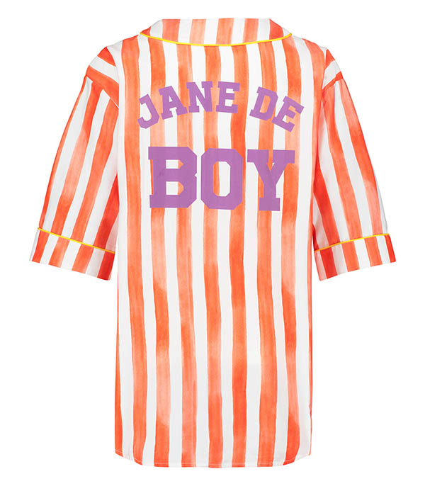 Chemise Baseball Happy Meal Jane de Boy Paolina