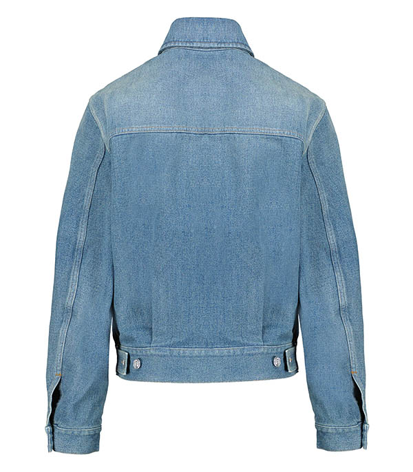 Janet Blue Denim Bomber Nine in the Morning