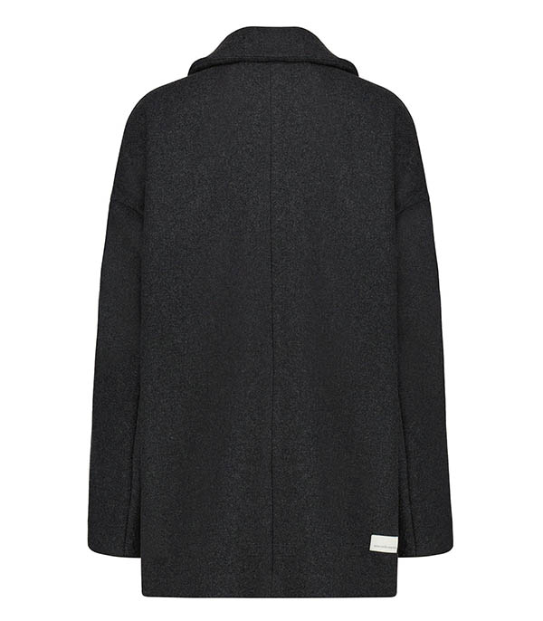 Marina Short Coat Dark Grey Nine in the Morning