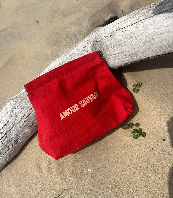 Malibu Pencil Case Red Pamela Amour Sauvage LES BONNES SOEURS