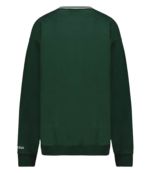 League Forest/White Sporty & Rich sweatshirt