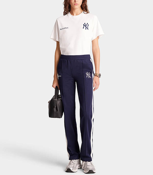 Yankees Serif Navy/White Sporty & Rich Jogging Pants