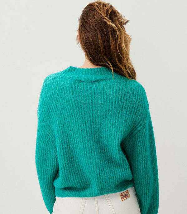 East Duck Blue Sweater American Vintage