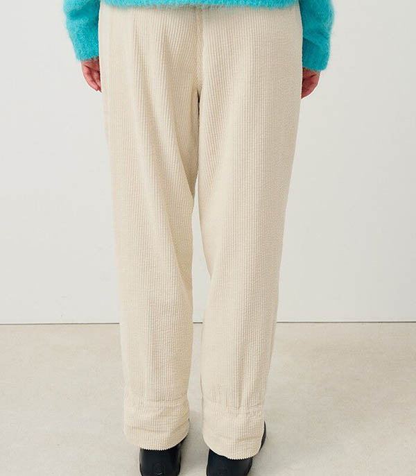 Padow Ecru Vintage Corduroy Pants American Vintage