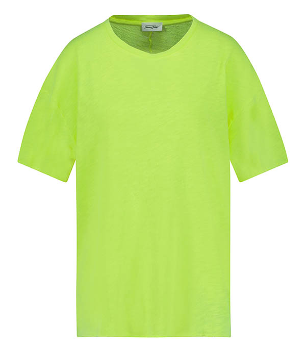 Sonoma short-sleeved T-shirt Fluo Yellow American Vintage