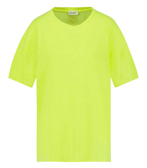 Sonoma short-sleeved T-shirt Fluo Yellow American Vintage