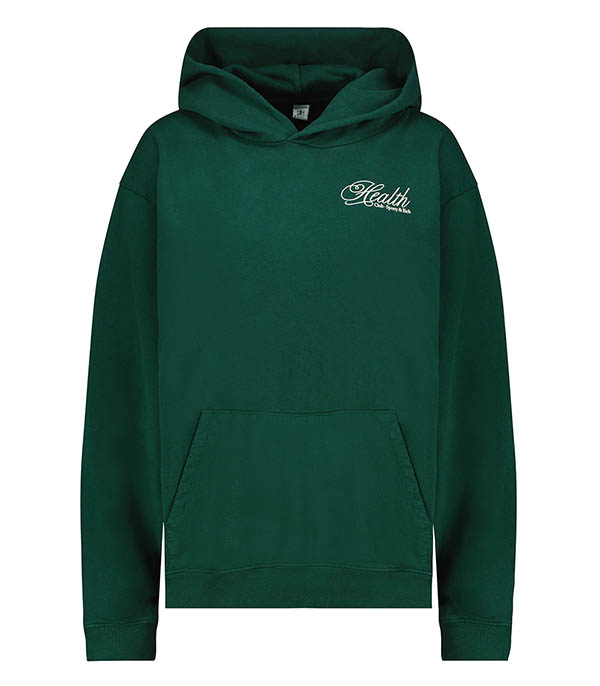 Hoodie Health Script Forest Sporty & Rich