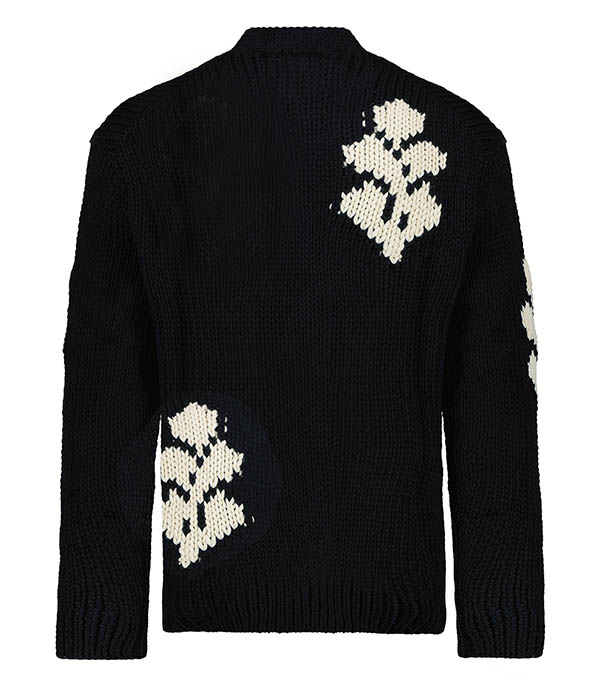 Cardigan homme Mika 6620 Black NN07