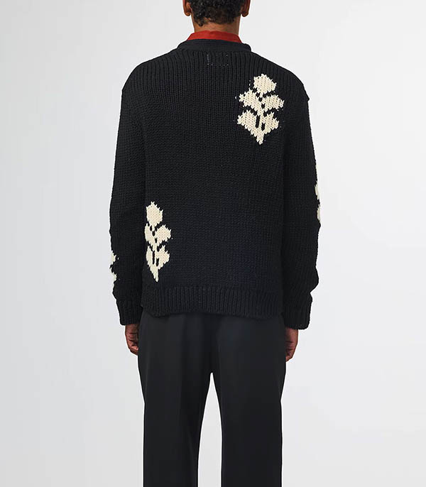Cardigan homme Mika 6620 Black NN07