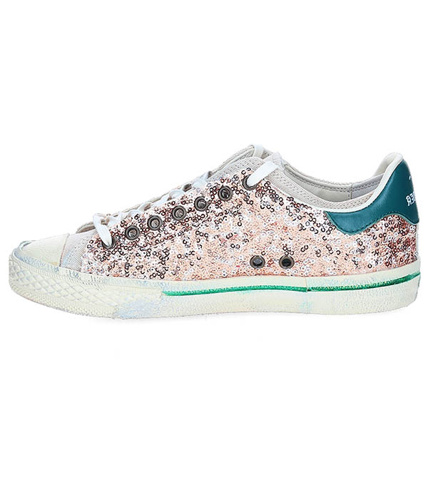 Sneakers Starless Low Sand Gold Paillettes Hidnander