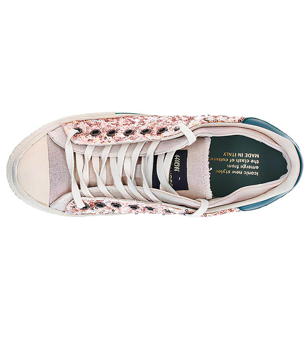 Sneakers Starless Low Sand Gold Paillettes Hidnander