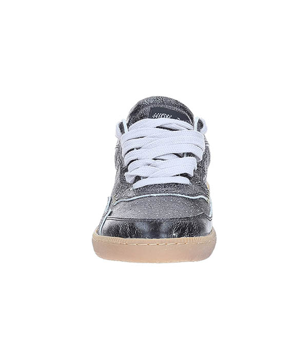 Sneakers Mega T Crinkled Black Silver Hidnander