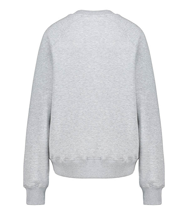 Sweat-shirt Orid Floqué Blue Grey Tomorrow will be day