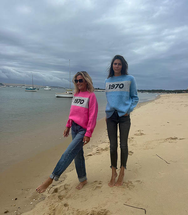 Pull en Mohair Mix 1970 Flamingo Pink Bella Freud