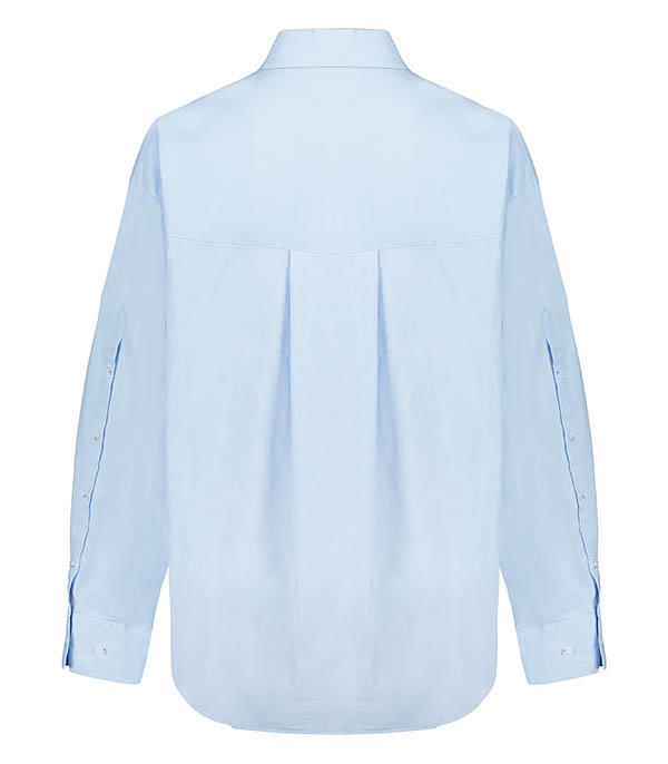 Angele Blue cotton shirt Roseanna