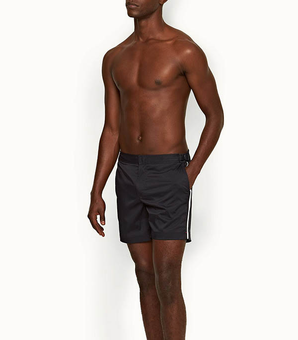 Men's Bulldog Stretch Night Iris swim shorts Orlebar Brown