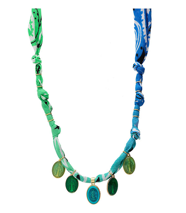 Link Blue/Green Badhnati x Jane de Boy  Badhnati Jewelry
