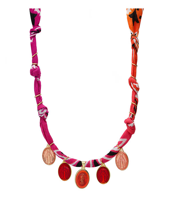 Lien Orange/Cyclamen Badhnati Jewelry x Jane de Boy Badhnati Jewelry