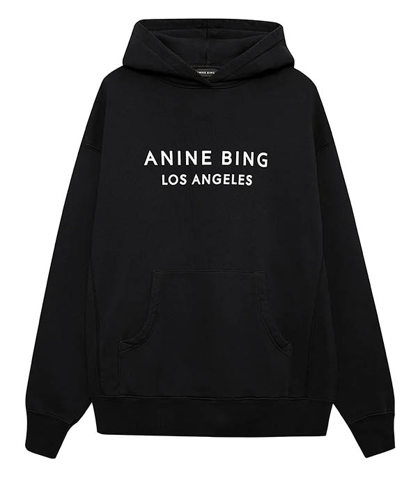 Hoodie Alto Black Anine Bing