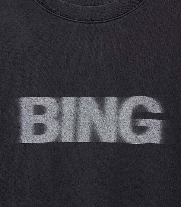 Miles Blur Vintage Black sweatshirt Anine Bing