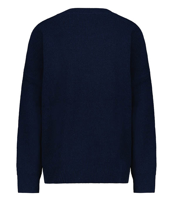 Alfie Navy Cashmere Sweater Xirena