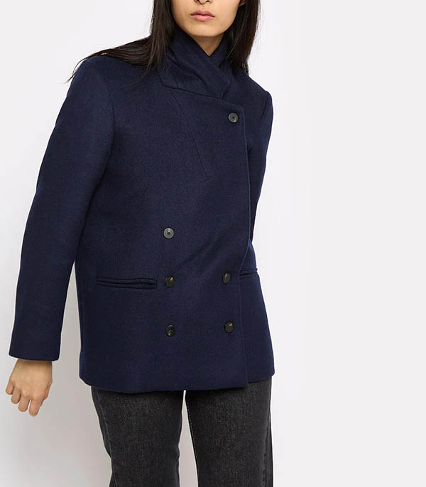 KissKiss Navy Luxury Jacket Roseanna