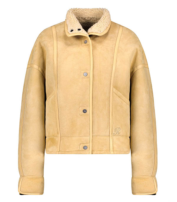 Shearling Reversible Leather Chacha Natural Roseanna