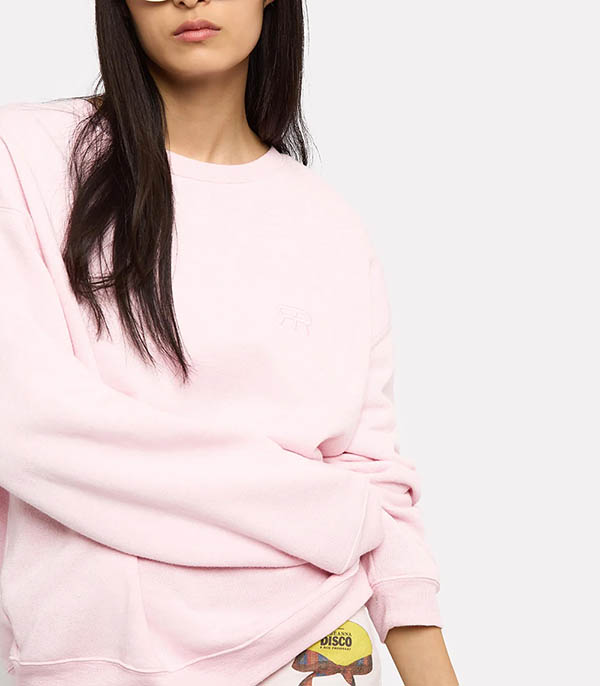 Louislouis Jersey Sweatshirt Pink Roseanna