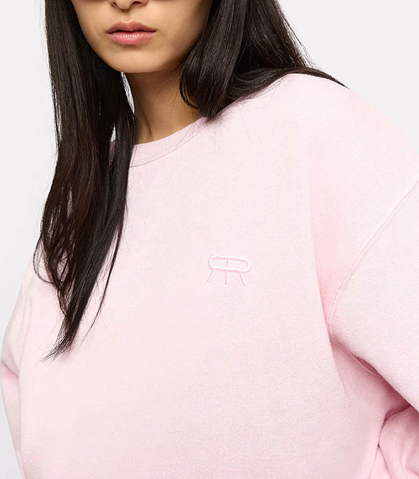 Louislouis Jersey Sweatshirt Pink Roseanna