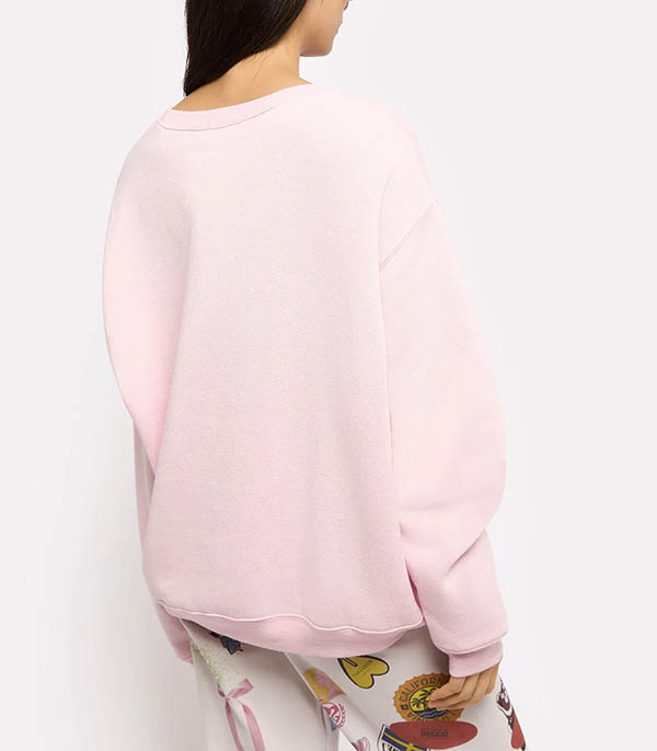 Louislouis Jersey Sweatshirt Pink Roseanna