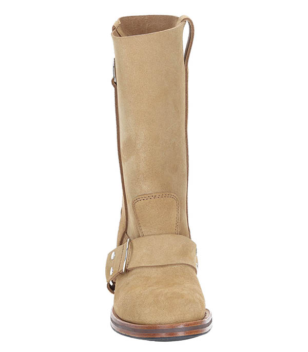 Camel Leather Motard Boots x La Botte Gardiane Roseanna