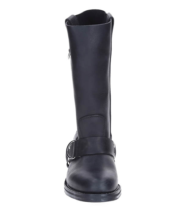 Bottes Motardes Cuir Noir x La Botte Gardiane Roseanna