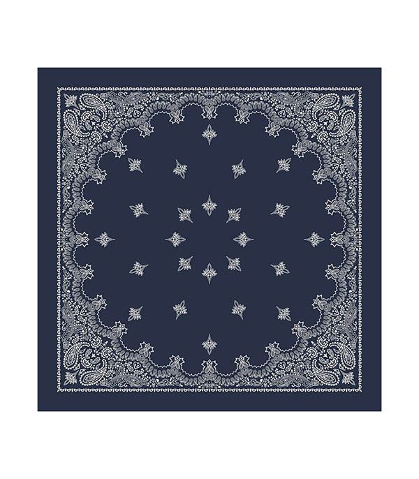 Bandana Bleu 90 x 90 cm destin