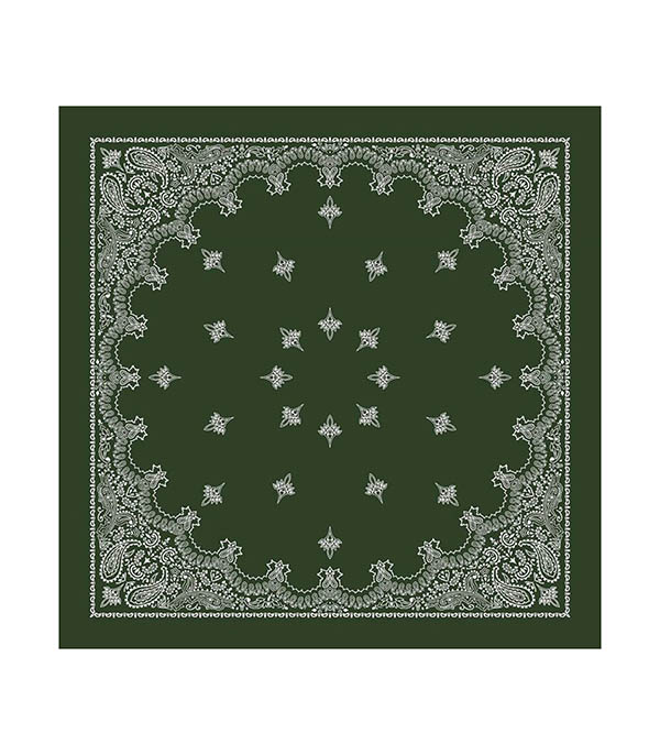 Green Bandana 90 x 90 cm destiny