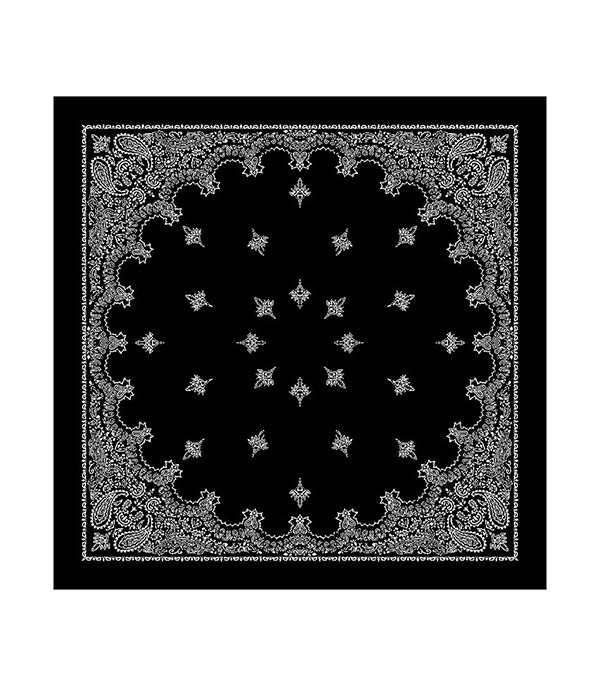 Bandana Black 90 x 90 cm destiny