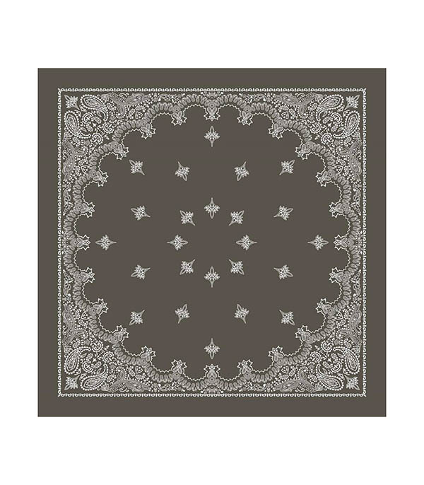 Bandana Marron 90 x 90 cm destin