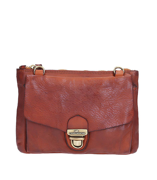 Shoulder Bag Borsa Cognac Campomaggi