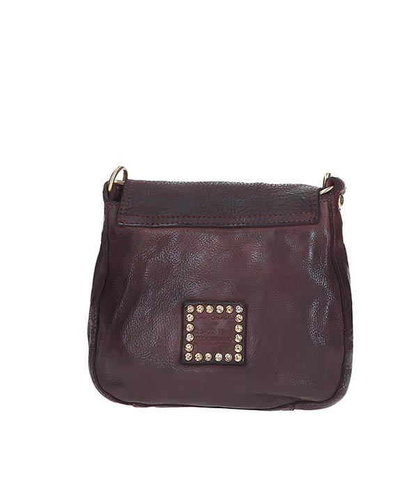 Piccola Dark Brown Leather Bag Campomaggi