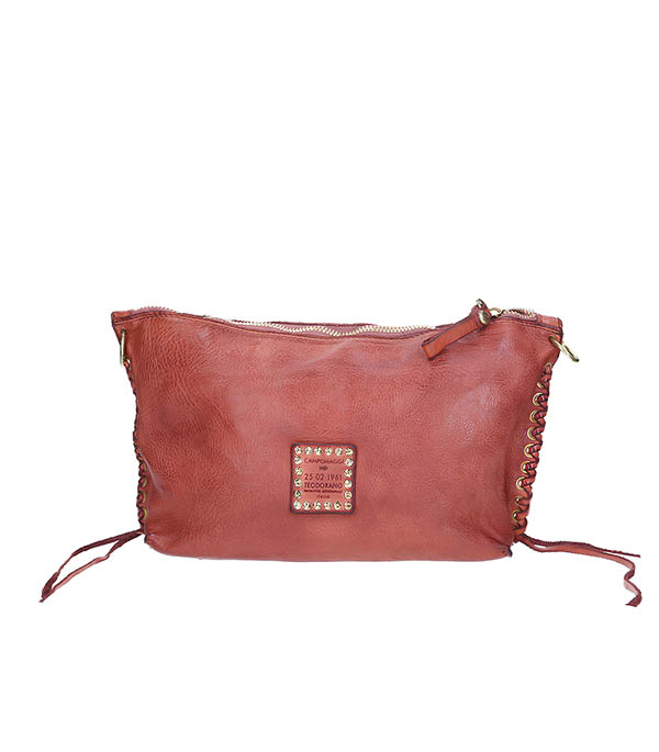 Rust Leather Shoulder Bag Campomaggi