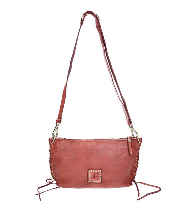 Rust Leather Shoulder Bag Campomaggi