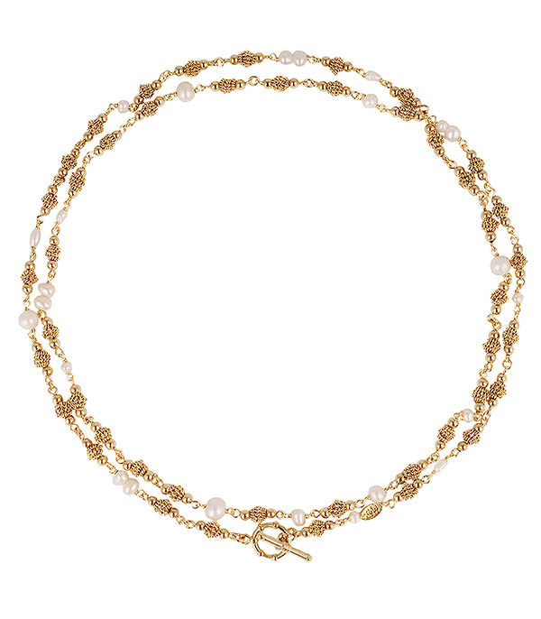 Rosario gold necklace Gas Bijoux